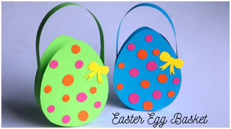 DIY Easter Egg Basket - Little Crafties