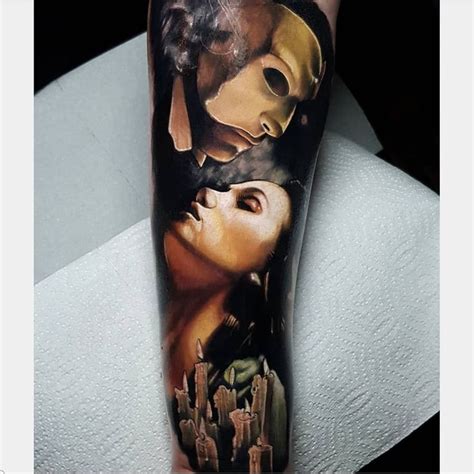 Phantom of the Opera | Cool tattoos, Tattoos, Horror tattoo