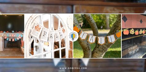 15 Easy DIY Fall Banner for Your Fall Decoration Needs - GODIYGO.COM