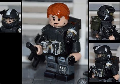 Halo Reach ODST Veteran Custom Minifigure | Custom LEGO Minifigures