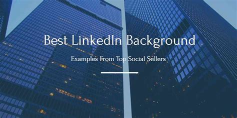 The Best 16 Business Linkedin Background Pictures