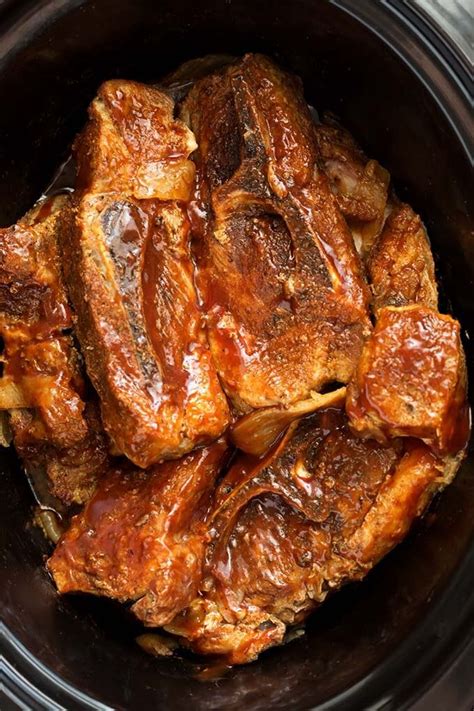 Slow Cooker Country Style Ribs - Simply Happy Foodie