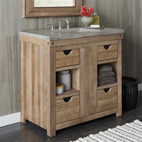 Rustic Bathroom Vanity 36 Inch - ZTech