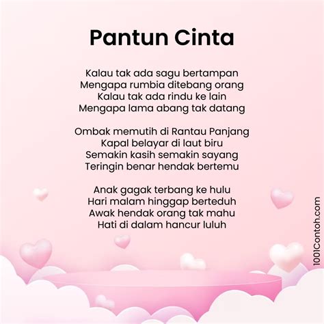 Pantun Cinta - 85 Koleksi Pantun Lucu, Lawak, Romantis - 1001 Contoh