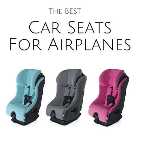 2018 Best Travel Car Seats for Airplanes - A Guide to Car Seats on Planes