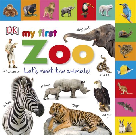 Tabbed Board Books: My First Zoo | DK US