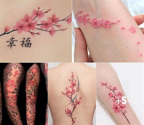 What Does a Cherry Blossom Tattoo Symbolize? | TattooAdore