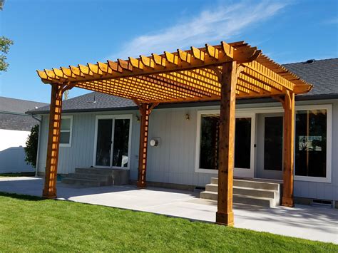 The Big Kahuna Solar Pergola Kit | Wood pergola, Outdoor pergola, Pergola designs