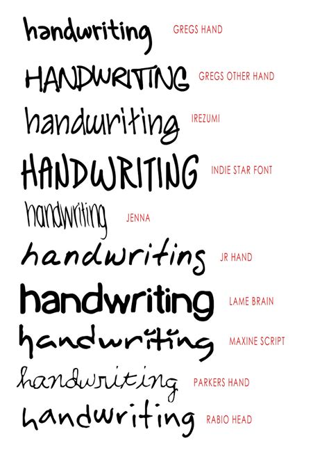 13 Good Handwriting Fonts Images - Font That Looks Like Handwriting, Cursive Handwriting Fonts ...