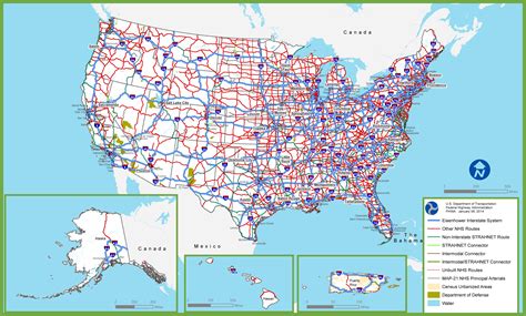 Map Of Usa Driving Routes – Topographic Map of Usa with States