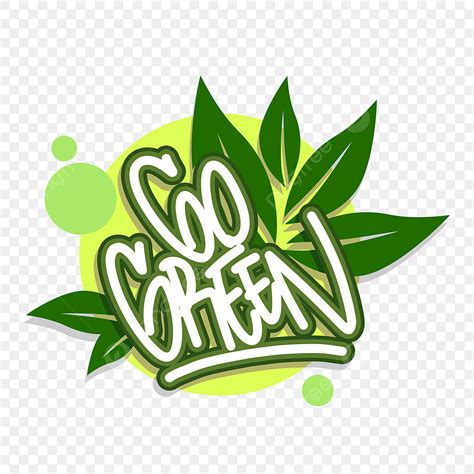 Go Green Logo Vector Art PNG, Go Green Logo Design, Leave, Plant, Earth PNG Image For Free Download