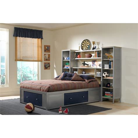 Twin Storage Bed With Bookcase Headboard - Ideas on Foter