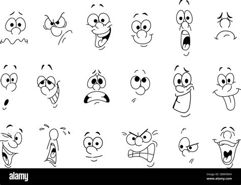 Cartoon mouths linea immagini e fotografie stock ad alta risoluzione - Alamy