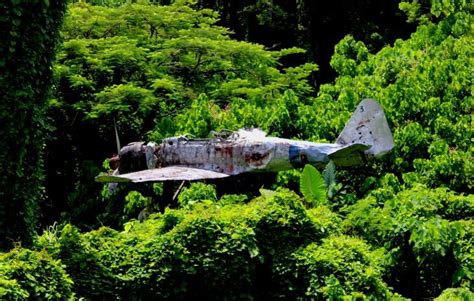 Pacific Plane Wrecks, Amazing pictures of Abandoned WWII planes