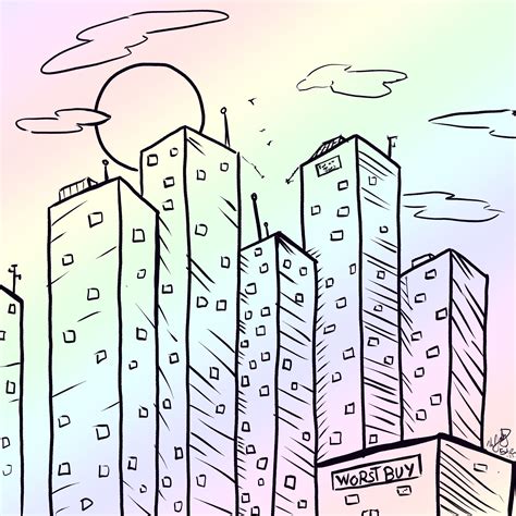 Lets Draw: Cartoon Cityscapes | Fort Bend County Libraries