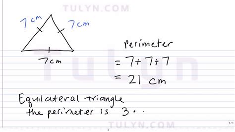 Equilateral Triangle Formula