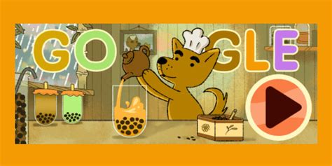 Relaxing Google Doodle Game Will Have You Making Boba Tea On Repeat