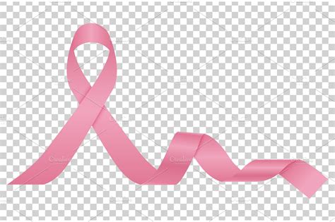 Pink ribbon. Woman breast cancer | Background Graphics ~ Creative Market