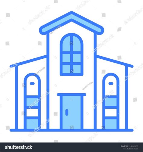 Apartment Building Vector Illustration Isolated On Stock Vector (Royalty Free) 2140341077 ...