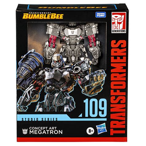 Transformers Toys Studio Series Leader Transformers: Bumblebee 109 Concept Art Megatron, 8.5 ...