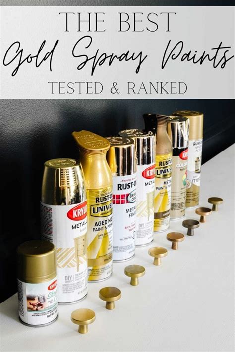 The Best Gold Spray Paints: Ranked - Bless'er House