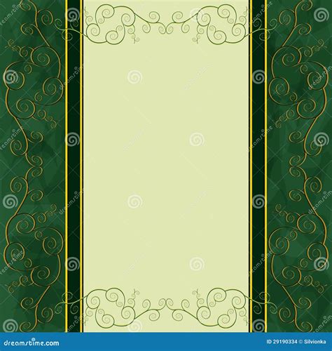 Vintage Background-menu,cover,invitation Card Stock Vector - Illustration: 29190334