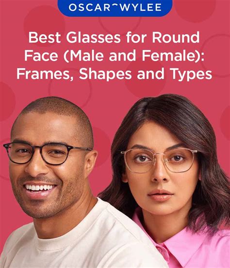 Best Glasses for Round Face Shape for Women and Men