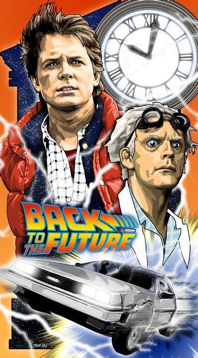 Back to the Future Fan Art: fanmade poster in 2022 | The future movie, Back to the future, Best ...