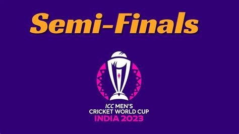 ICC World Cup 2023: Semi-final match dates, venues announced - Timesways