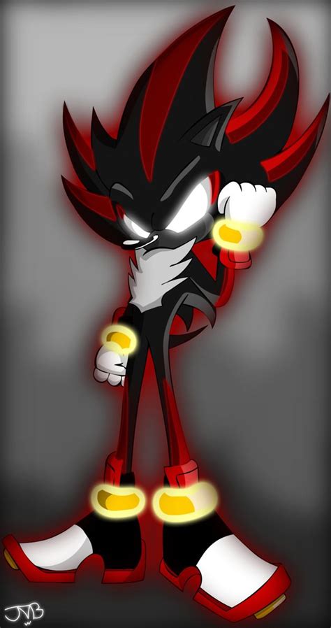 Shadow The Hedgehog Fan Art: DARK SUPER SHADOW | Shadow the hedgehog, Super shadow, Hedgehog