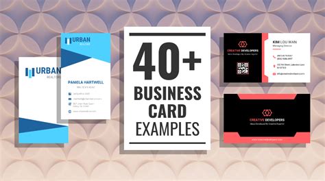 38 Business Card Examples, Ideas with Templates - Venngage