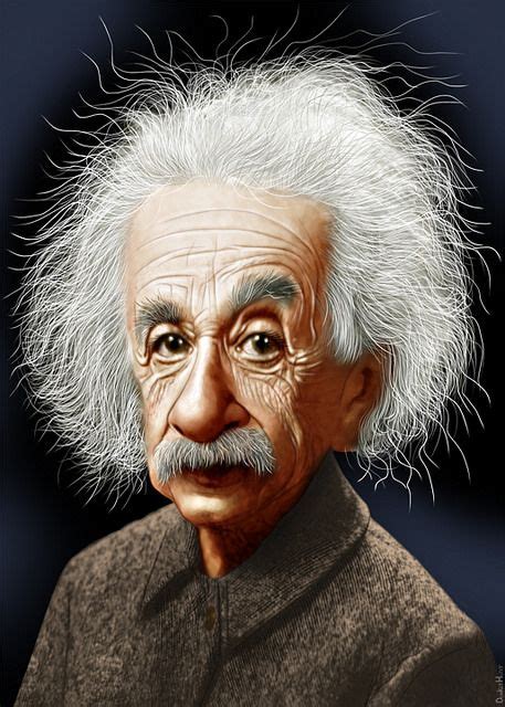 Albert Einstein - Caricature