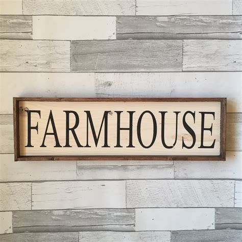 Farm House Sign Rustic Sign Wooden Sign Farmhouse Decor