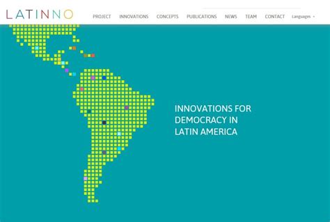 LATINNO: Innovations for Democracy in Latin America — People Powered