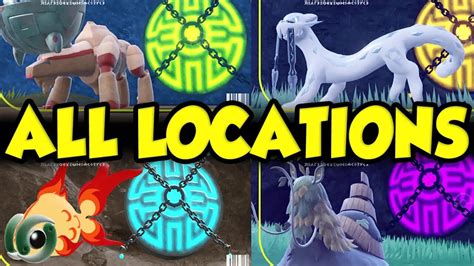 ALL LEGENDARY POKEMON LOCATIONS - Best Pokemon Scarlet and Violet Legendary Pokemon Guide!