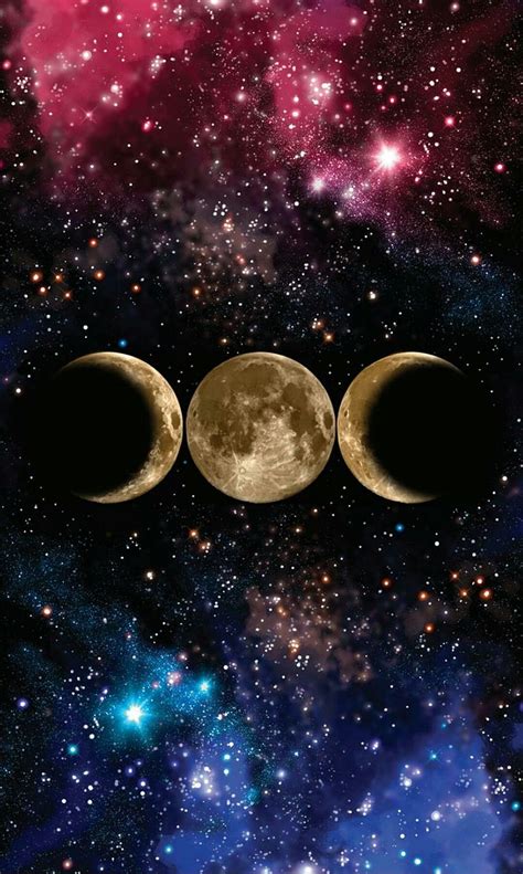 Triple Moon Goddess Symbol in 2020. Wiccan , Witch , Witchy HD phone wallpaper | Pxfuel