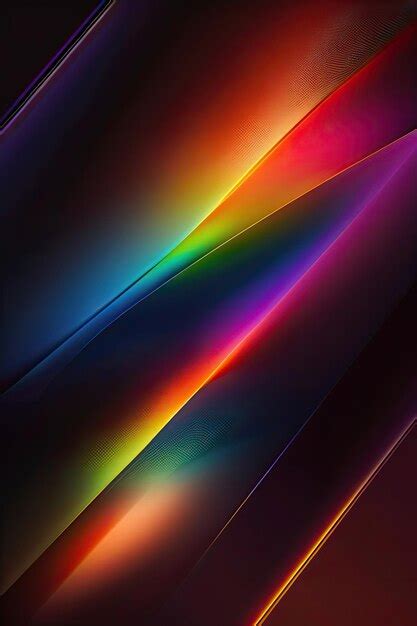 Premium AI Image | Image of colorful abstract shapes