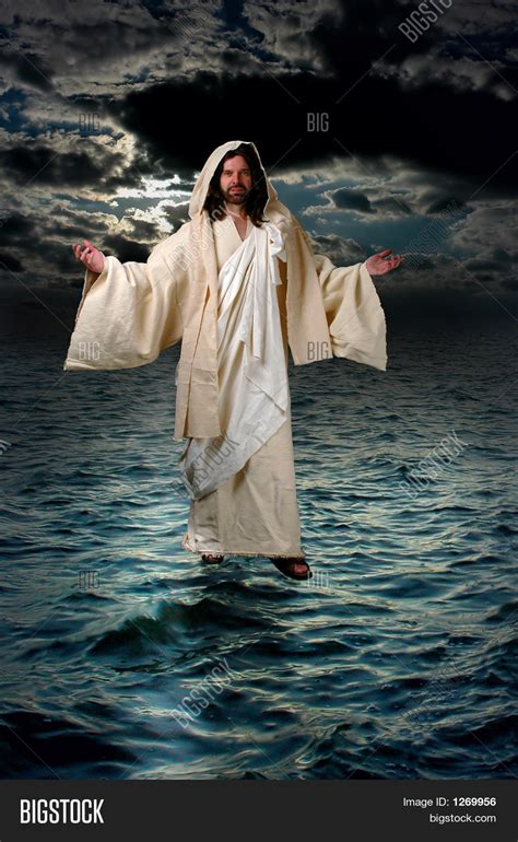 Jesus Walking On Water Image & Photo (Free Trial) | Bigstock