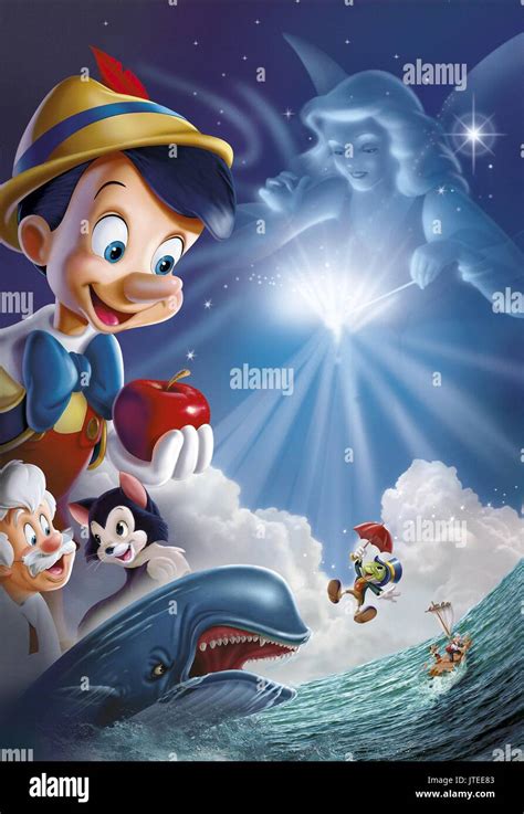 PINOCCHIO, JIMINY CRICKET, PINOCCHIO, 1940 Stock Photo - Alamy