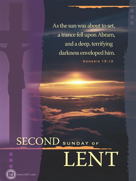 Second Sunday of Lent | Lent prayers, Lent quotes, Lent