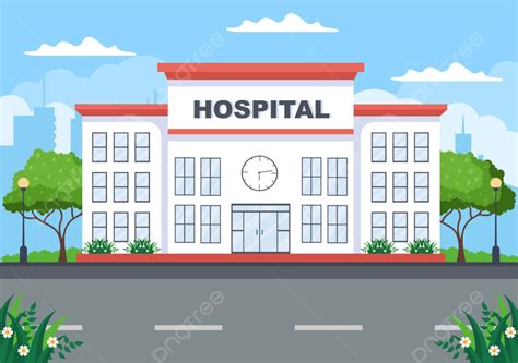 Hospital Building Wallpaper