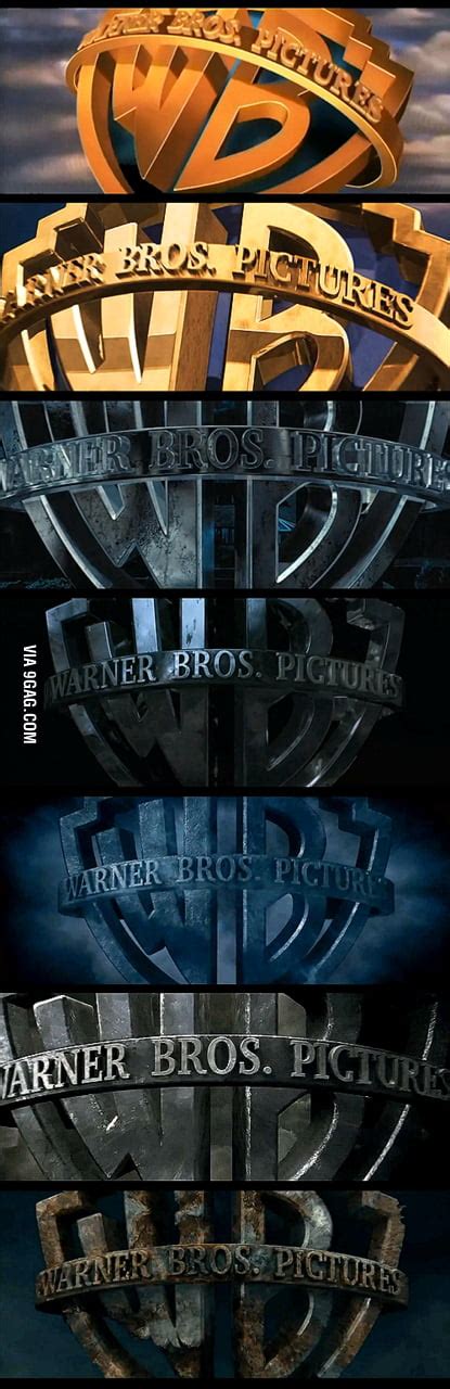 Harry Potter Warner Bros. Logo progression - 9GAG