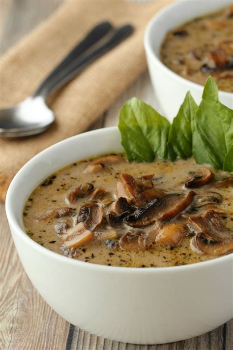 Vegan Cream of Mushroom Soup - Loving It Vegan