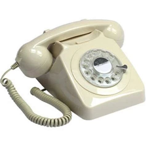 Gpo - Gpo Retro Gpo746ivr 746 Desktop Rotary Dial Telephone - Ivory : Target