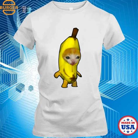 Cute Banana Cat Happy Banana Cat Meme T-Shirt, hoodie, sweater, long sleeve and tank top