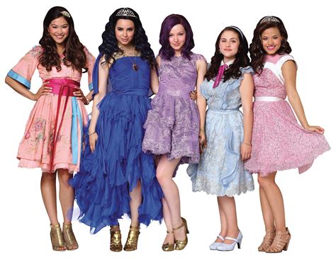 Disney's Descendants' Lonnie, Evie, Mal, Jane and Audrey - Disney Photo (38921910) - Fanpop