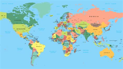 Show A Map Of The World – Topographic Map of Usa with States