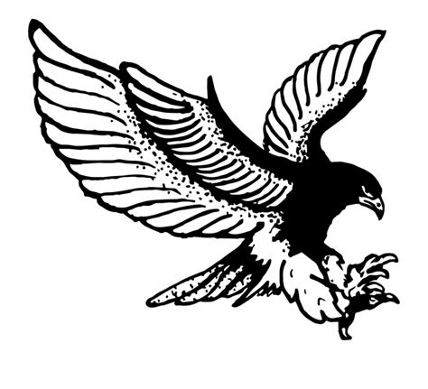 Free Flying Hawk Silhouette, Download Free Flying Hawk Silhouette png images, Free ClipArts on ...