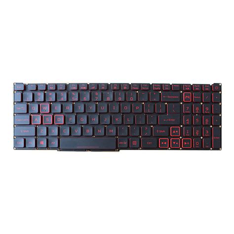 Laptop Keyboard For Acer Nitro 5 AN515-55 AN515-55-53E5 5692 5838 51QY 52DV AN515-43 United ...