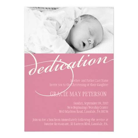 25 Fresh Baby Dedication Invitations Free Template | Latter